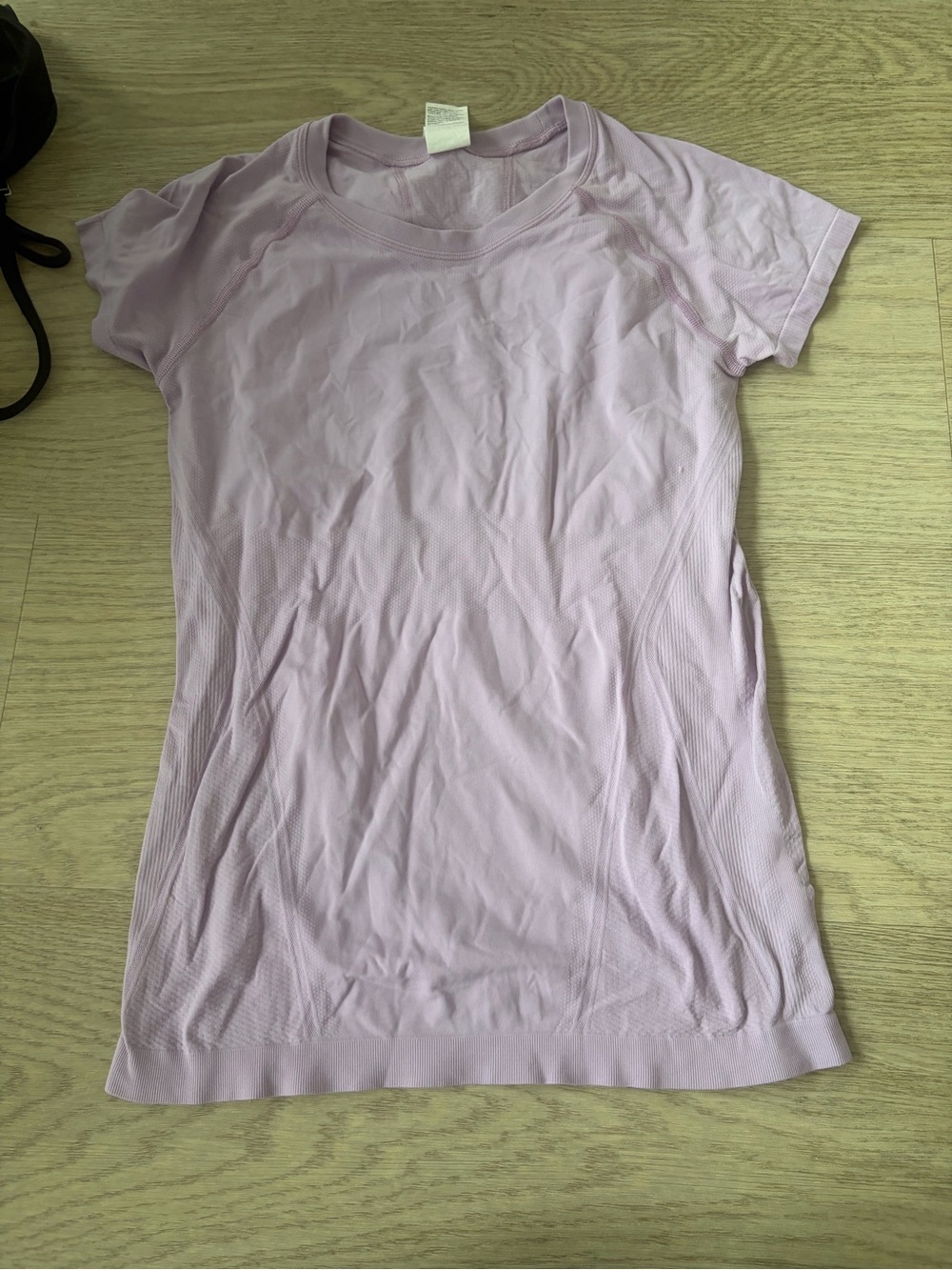 Athleta Light Lavender Short-Sleeve Athletic Tee